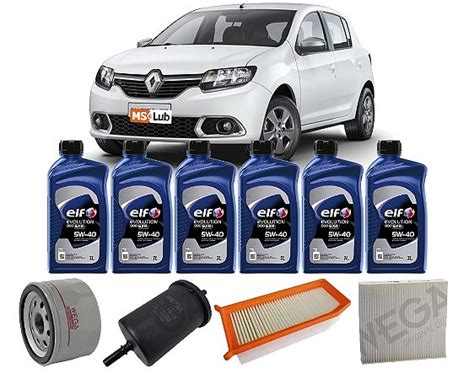 Kit Troca Leo Renault Sandero Rs Hi Power Em Diante Mslub