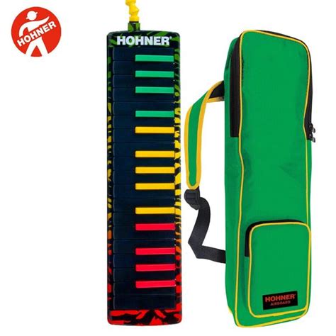 Hohner Airboard Melodica Rasta Cool Look Harmonicas Seydel