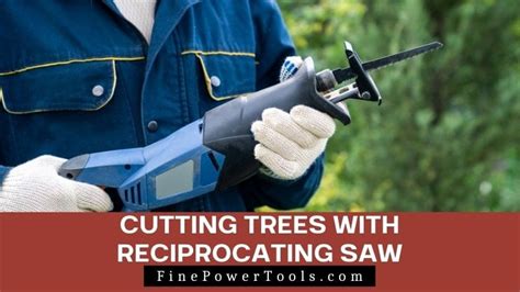 Can You Use A Reciprocating Saw To Cut Trees