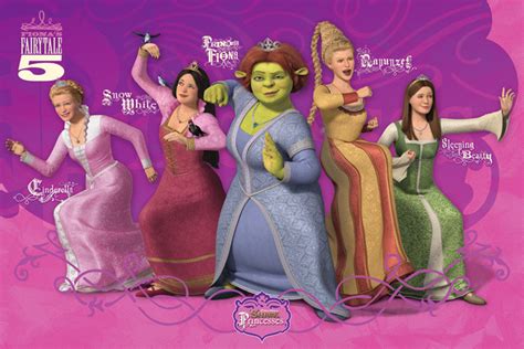 Poster, Quadro Shrek 3 - princess su EuroPosters.it