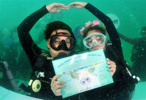 Trang Underwater Wedding Ceremony 2024 Thailand Venue Date And Photos