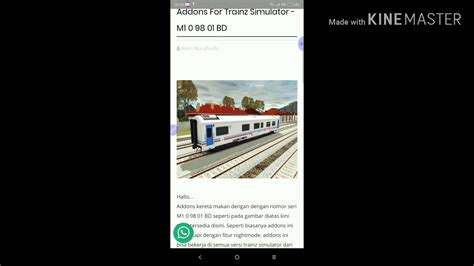 Share Add Ons Trainz Simulator Android YouTube