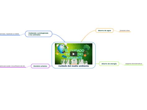 Cuidado Del Medio Ambiente Mind Map