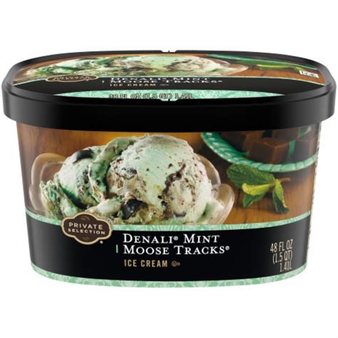 Private Selection® Denali® Mint Moose Tracks Ice Cream Tub 48 Oz Fred Meyer