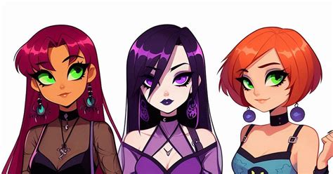 Gwen Raven Starfire Trendygirls Gwen Raven Starfire Pixiv