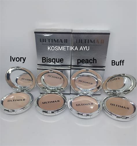 Bedak Ultima Ii Delicate Creme Powder Makeup Originalbedak Basah