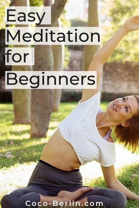 Easy Meditation For Beginners Easy Meditation Meditation For