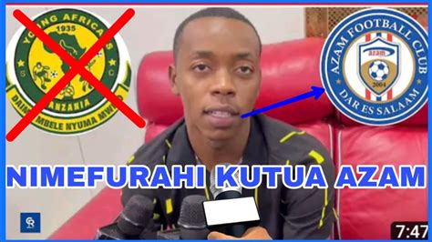 Live Feitoto Afunguka Mazito Muda Huu Nimefurahi Kutua Azam Fc Leo