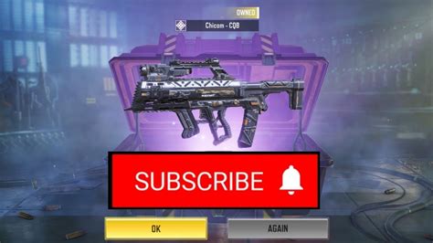 Call Of Duty Mobile Codm Lets Try New Gun Smg Chicom Cqb Youtube