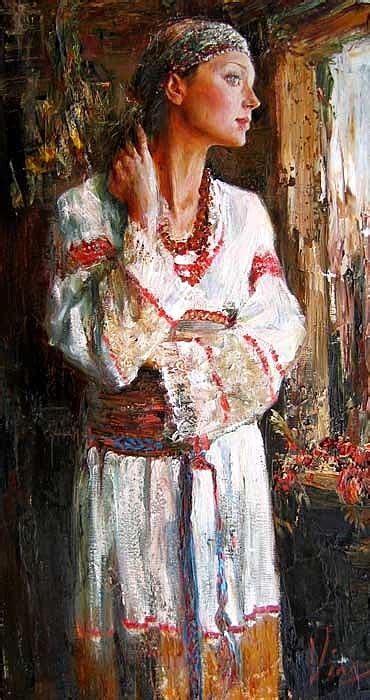И полон красоты твой гибкий стан... Художник Анна Виноградова ...