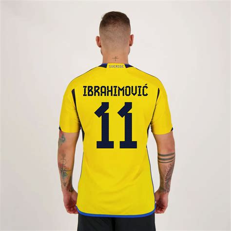 Camisa Adidas Su Cia Home Ibrahimovic Futfanatics