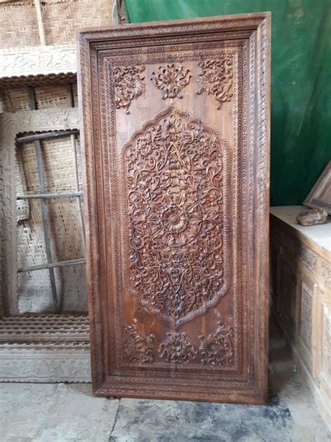 Vintage Wood Carved Wall Decor