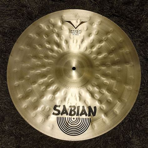 Sabian Vault HHX 19 Fierce Crash Cymbal JM1990 2015 Reverb