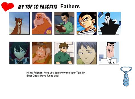 My Top 10 Favorite Fathers By Anime Bunny On Deviantart