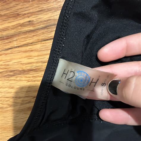 Y2k Black Halter Bikini Top Size Small Brand Depop