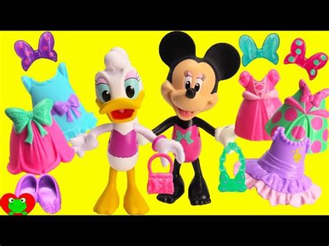 Minnie Mouse and Daisy Shopping Spree Fashion Haul Mix and Match ...