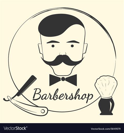 barber  tools royalty  vector image vectorstock