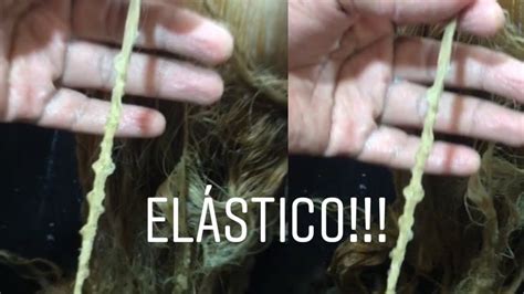 Como RECUPERAR cabelo ELÁSTICO e EMBORRACHADO YouTube