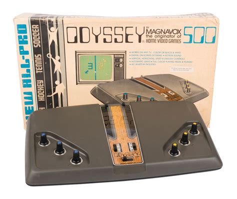 collection   magnavox odyssey consoles accesory