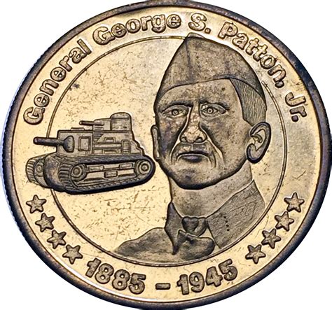 Token General George S Patton Tokens Numista