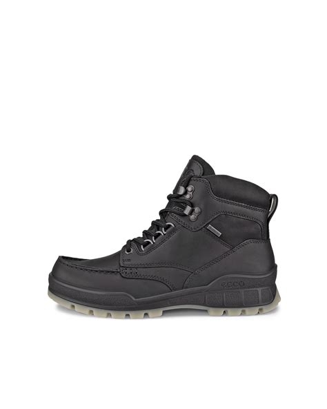 ECCO Men Track 25 Waterproof Leather Boots | Black