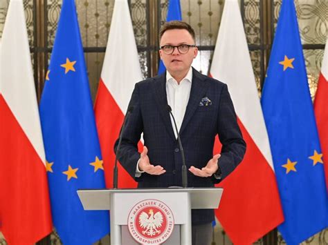 Hołownia Zaprosiłem premiera na środę do Sejmu