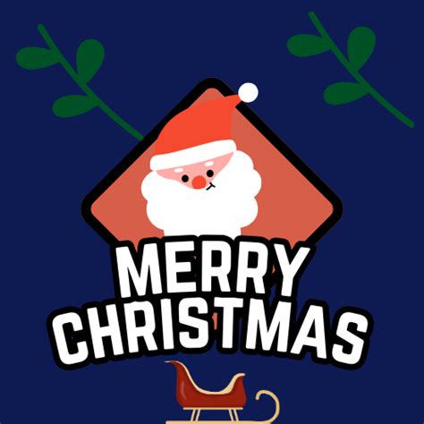 christmas logo by Zitu Rayhan on Dribbble