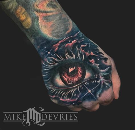 Cosmic Eye Tattoo by Mike DeVries: TattooNOW