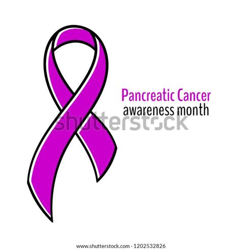 Pancreatic Cancer Ribbon Clip Art Cancerwalls