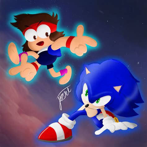 Sonic/OK KO Crossover Art by OpenAired on DeviantArt