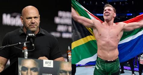 Ufc 264 Dricus Du Plessis Calls Out Dana White For Mispronouncing His