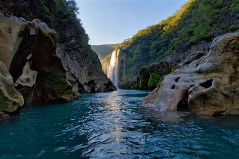 junto a vestir mosaico cascada de tamul san luis potosí méxico ligeramente Hundimiento Conductividad