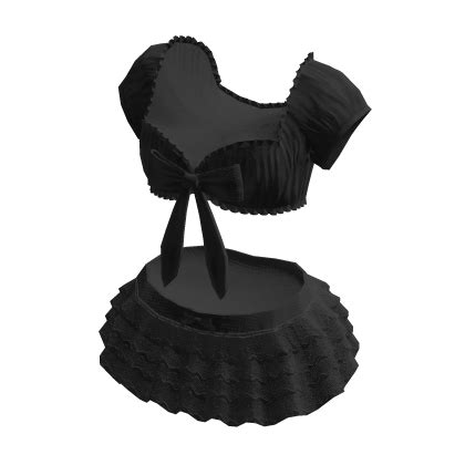 Bikini Renda Lucu Hitam Roblox