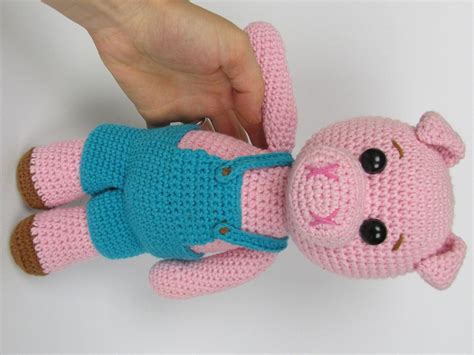 Pigy The Piggy Amigurumi Crochet Pattern Pdf E Book Etsy