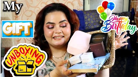 Surprise Birthday Gifts Unboxing Birthday Gifts Ideas Kaur Pavneet