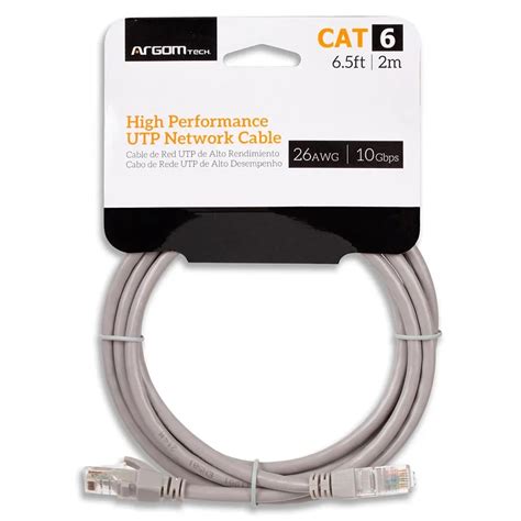 Compuzone Cable De Red Argom Utp Cat Metros Gris