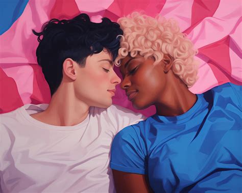 Premium Ai Image Unified Love Artistic Illustration Of Interracial