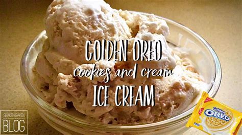 Golden Oreo Ice Cream