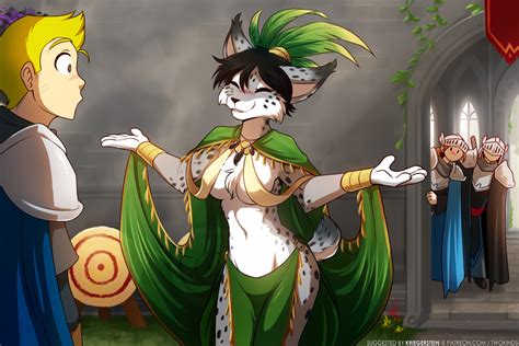 Twokinds Fan Espa Ol C Mic Lynx Reed Tribal Garb Voto De Color De