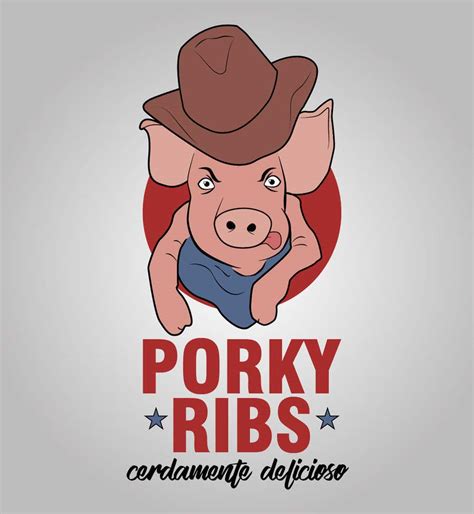 Entry 40 By Charlirojas89 For Diseño De Logo Porky Ribs Freelancer