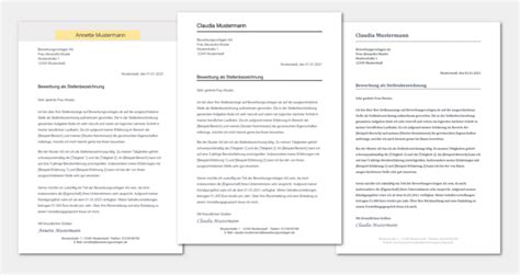Bewerbungsschreiben Aufbau Inhalt Beispiele Formulierungen