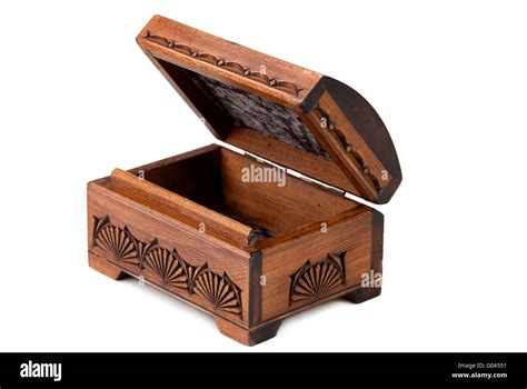 Open Wood Box Stock Photo Alamy