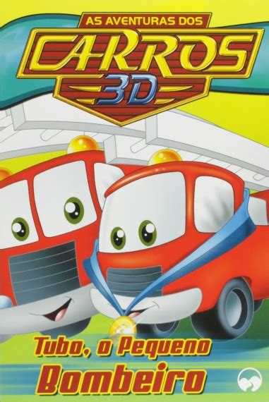 As aventuras dos carros 3D Solapa média 8 livros