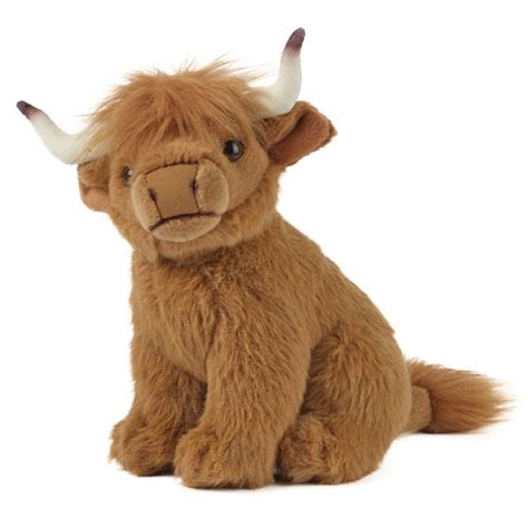 Small Highland Cow Plush Dumble Farmthis Highland Cow Plush Toy Has A