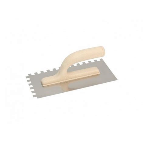 Зубчатая гладилка из нержавеющей стали KUBALA ECO LINE 130x270, зуб ...