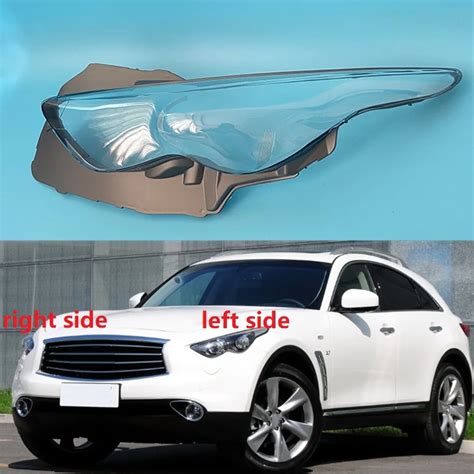 For Infiniti Qx Front Headlight Cover Headlamp Shell