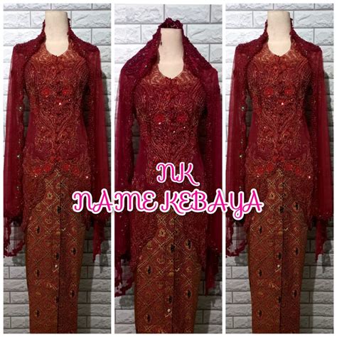 Jual Set Kebaya Akad Nikah Kebaya Pesta Dan Kebaya Wisuda Modern