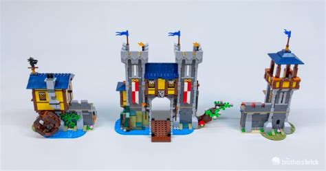 Lego Creator 3 In 1 31120 Medieval Castle Plus A Working Trebuchet