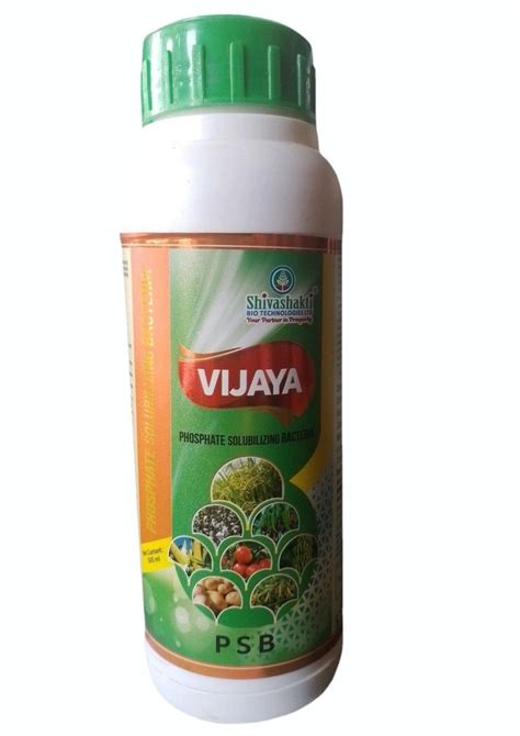 Liquid Vijaya Phosphate Solubilizing Psb Packaging Type Bottle Ml