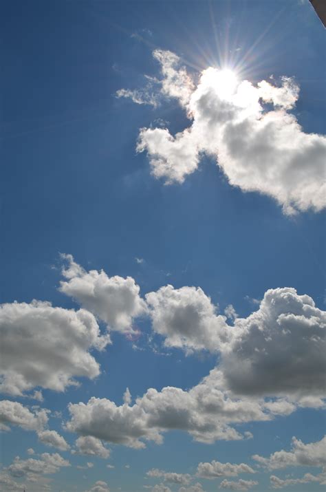 Wallpaper Sunlight Sky Clouds Blue Sun Cloud Daytime